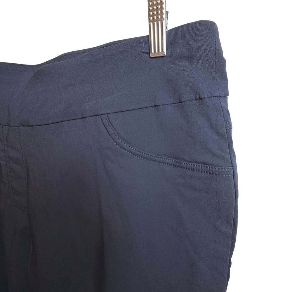Ruby Road Women Pull On Pants 22W Navy Blue Stretch Career Comfort - Picture 6 of 10